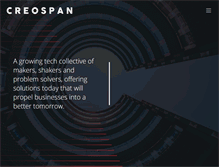 Tablet Screenshot of creospan.com